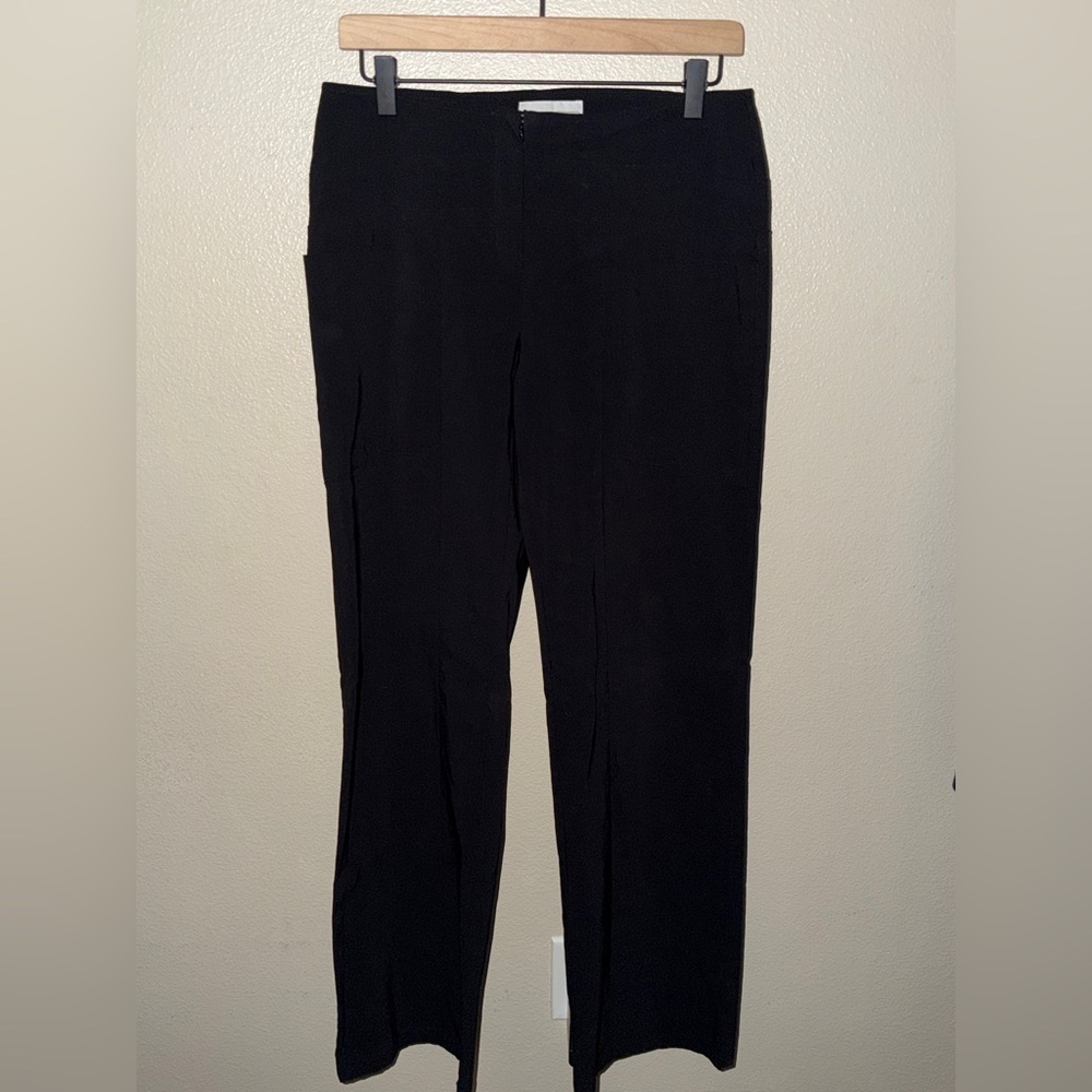 Elliott Lauren Black Pull-On Slim Pants Size 8